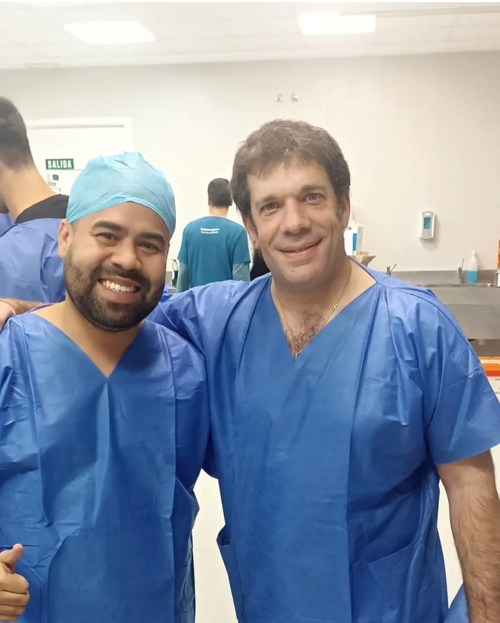 Dr. Carlos López Mata en un congreso médico
